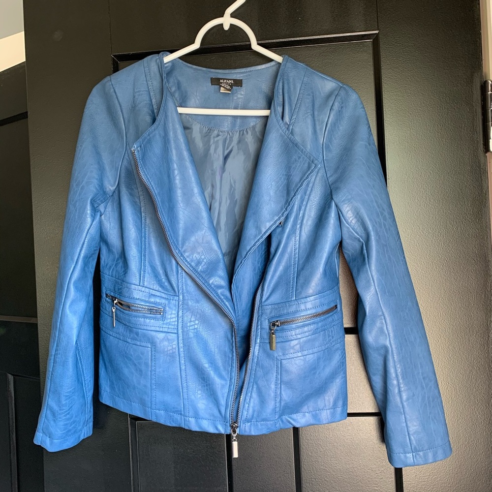 Alfani leather jacket. NW